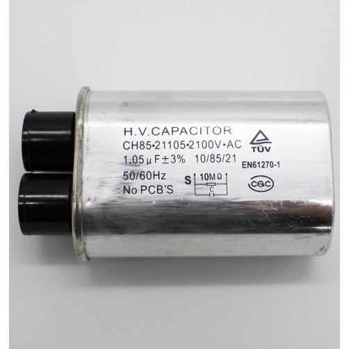 2-33-37 | RF0609K !Конденсатор на СВЧ 1.05 (1.10) мкф. 2100В 'SAMSUNG', зам. MCW300UN