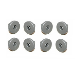 1-36-6 | 50286965004, !DWB900ZN, DWB902ZN= Комплект роликов 8шт., для нижней корзины ПММ, зам. (к-т