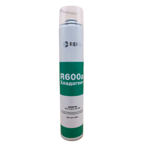3-31 | P600R Фреон R600a,(под переходник) МАССА ГАЗА 420гр., зам. AG000006, 481939558015, L089700