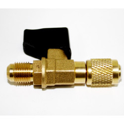 2-4-2 | CV-10 *Переходник с R-410 на R-22 прямой с краном Value